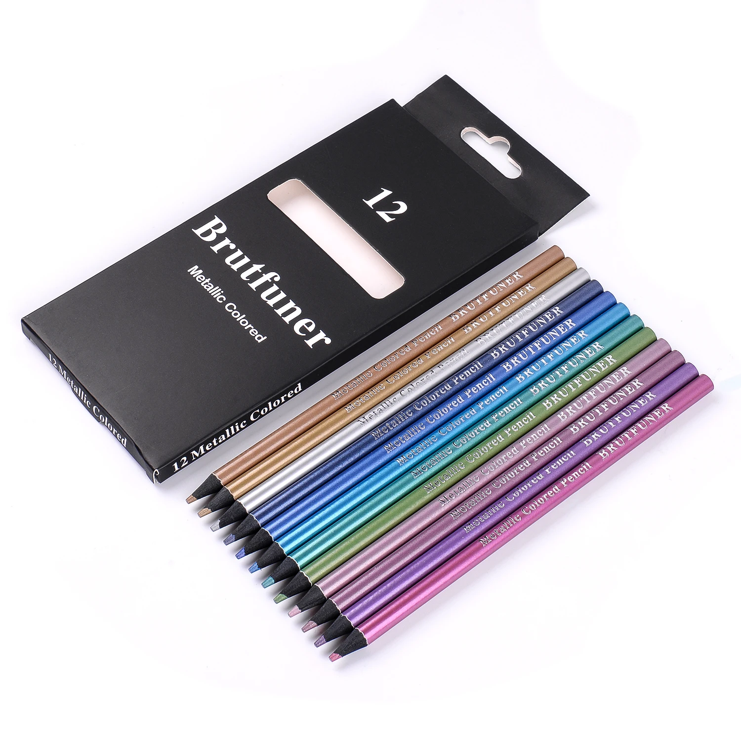 Metallic Colored Pencil Set (12 count)