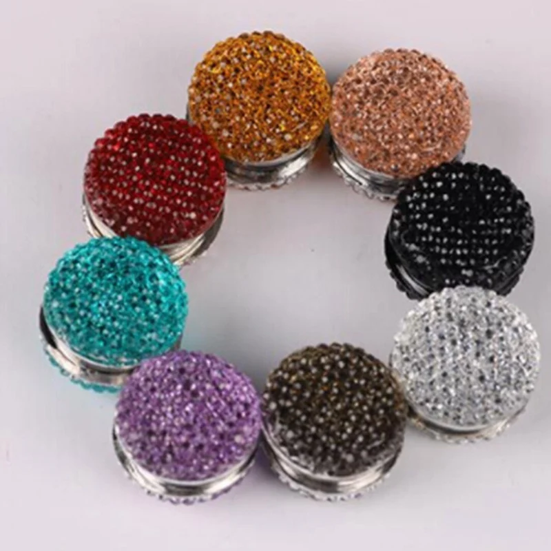 

1pc New Fashion Full Sky Resin Muslim Headscarf Magnetic Brooch Scarf Magnet Pin Random Color