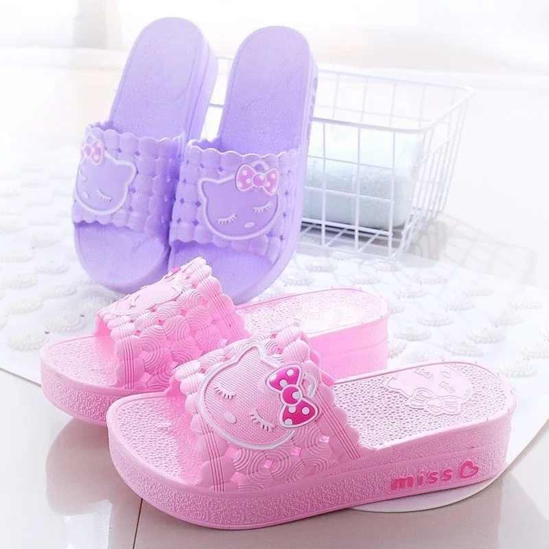 

Bath Holiday Wear Women's Large Size Purple with Comfortable WOMEN'S Slippers Mom Shoes Wash with Household Bath Thick with Heel