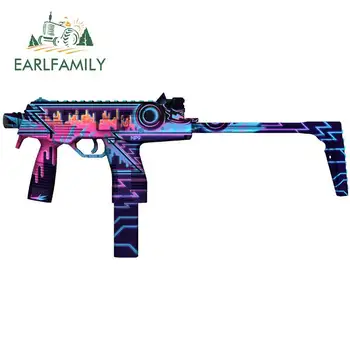 

EARLFAMILY 13cm x 6.2cm for CSGO Skin Gun Motorcycle Car Bumper Window Stickers Vinyl Car Sticker Anime Waterproof Trunk Decal