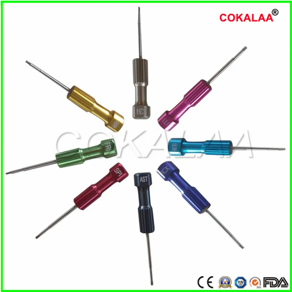 Goedkoop Tandheelkundige Orthodontische Matching Tool schroevendraaier Micro Schroef Driver voor Implantaten