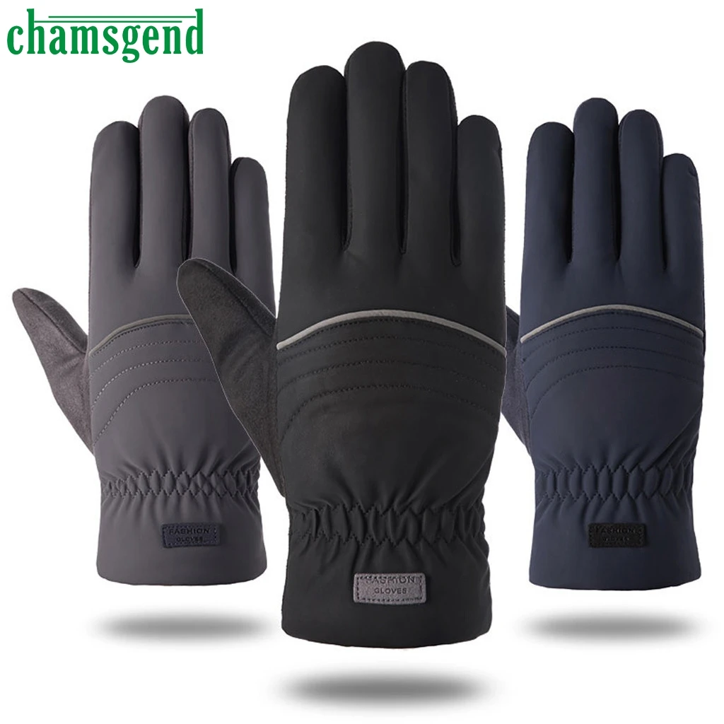 Camsgend теплые зимние водонепроницаемые перчатки мужские мотоциклетные Лыжные Сноуборд перчатки мягкие теплые перчатки для Тачскрин противоскользящие для холодной погоды