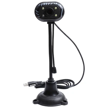 

Webcam HD Web Camera with Built-in HD Microphone 640X480P USB Plug Play Web Cam