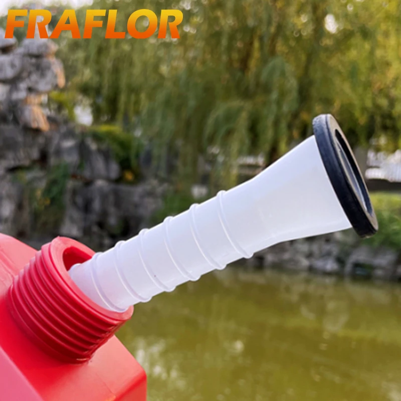 Petrol Can Oil Pipe Fuel Tube Hose Cap Lid for Long-Haul 3L 4L 5L 6L 10L 15L 20L 25L 30L Fuel Tank (Including Oil Pipe + Gasket + Lid) Motorcycle Fuel Container