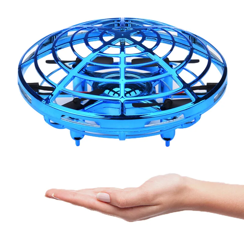 

New Style UFO Suspension Infrared Gesture Induction Vehicle Parent and Child Interactive Children Smart Toy Mini UFO