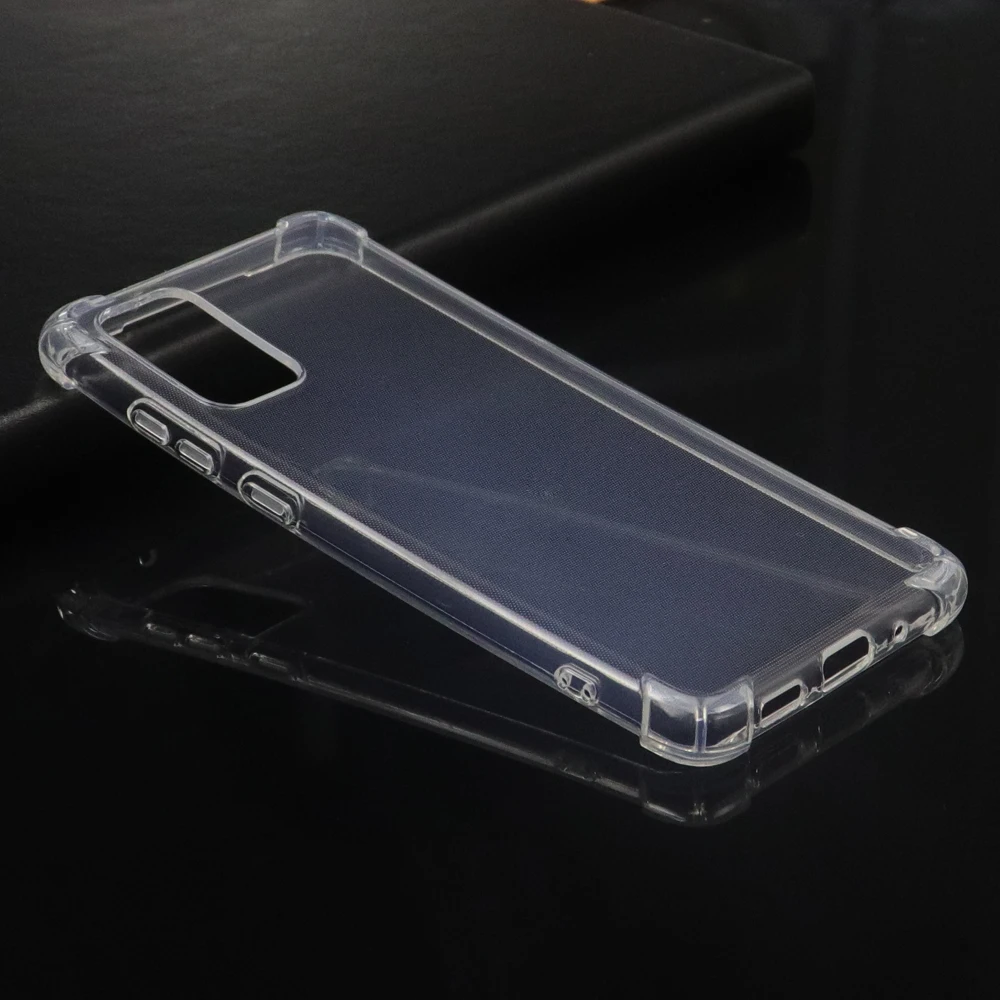 

For Samsung Galaxy S20 Plus / S20 5G / 4G Shockproof HD Clear Transparent Silicone TPU Soft Phone Back Case Cover Coque Funda