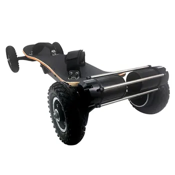 

2x1650W 36V Brushless Motor Skateboard 4-wheel Max Payload 200kg Electric Skateboard Maximum Mileage 20km Electric Scooter