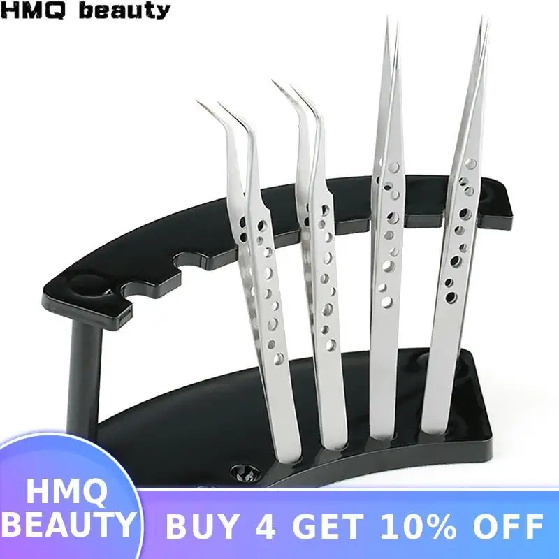 

1 Pcs Eyelash Tweezer Storage Holder Pen Rack Eyelash extension tool Storage Acrylic Holder Stand Eyelash Planting Tools