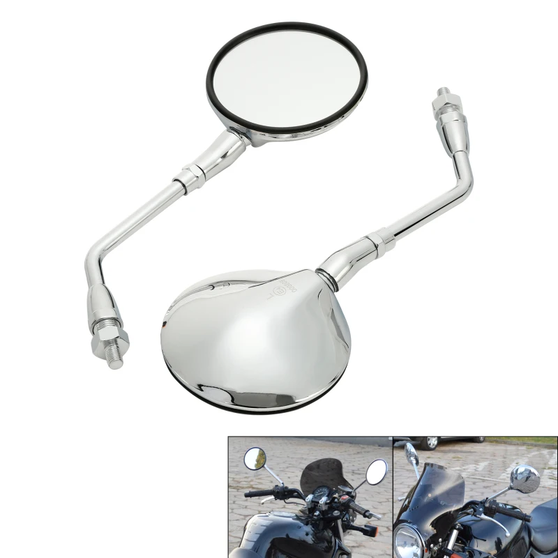 Боковые зеркала заднего вида для HONDA CB500 CB750 CB1100 CB1000 CB1300 VT750 Shadow 400 VLX Steed VT600 CB250 CB400