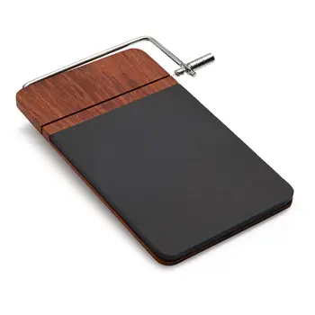 

Slate Cheese Board With Slicer- Cheese Slicer