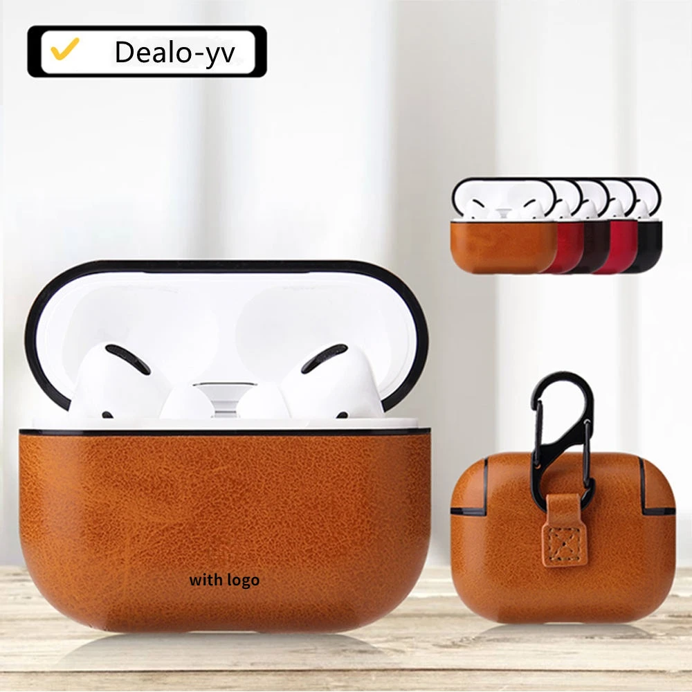 Чехол для Apple Earpods чехол Airpods Pro 3 2 светильник из натуральной кожи роскошный