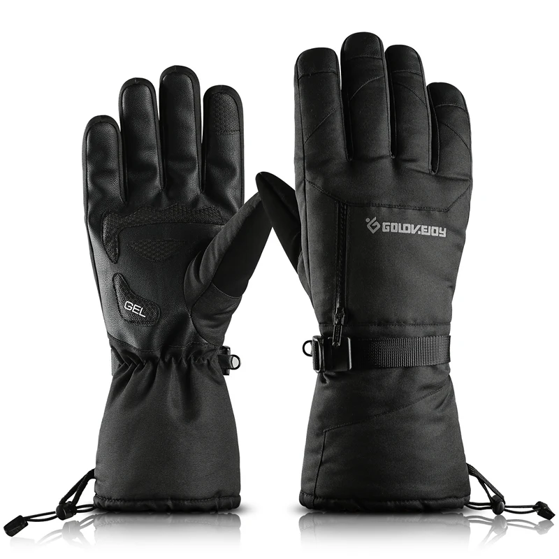 Горячие лыжные перчатки ветрозащитные зимние перчатки дышащие мотоциклетные перчатки для верховой езды Теплая Лыжная спортивная одежда зимние спортивные аксессуары