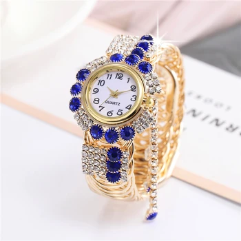 Luxury Fashion Diamond Bracelet Ladies Watch