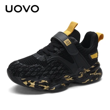 

2020 New Arrival Casual Shoes Kids Boys Sneakers Breathable Mesh Sport Shoes Fashion Camo Children Running Shoes #29-39
