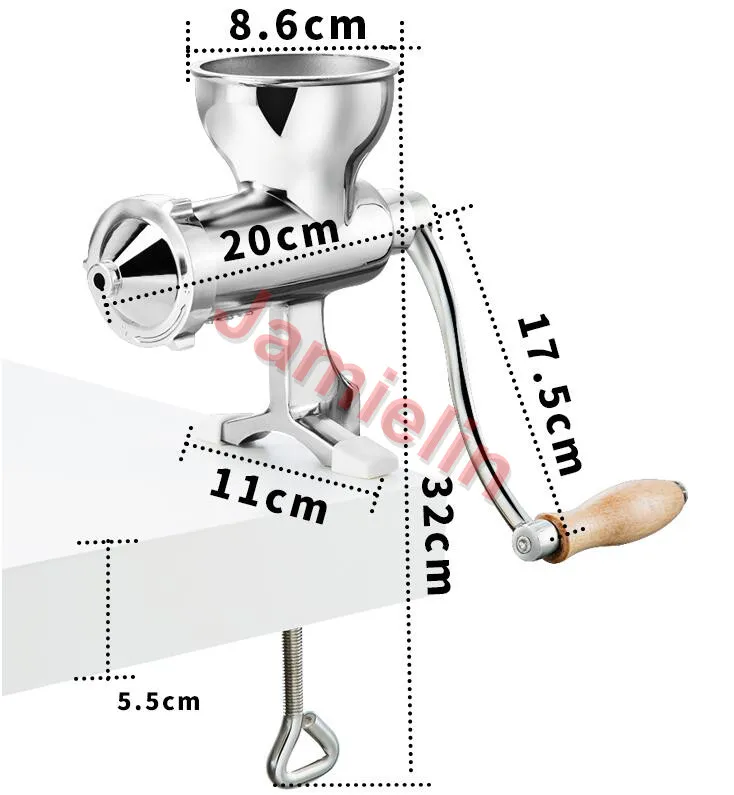 manual juicer size