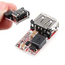 Step Down Módulo DC-DC 6-24V 12V/24V para 5V 3A USB Módulo Carregador Fr Arduino