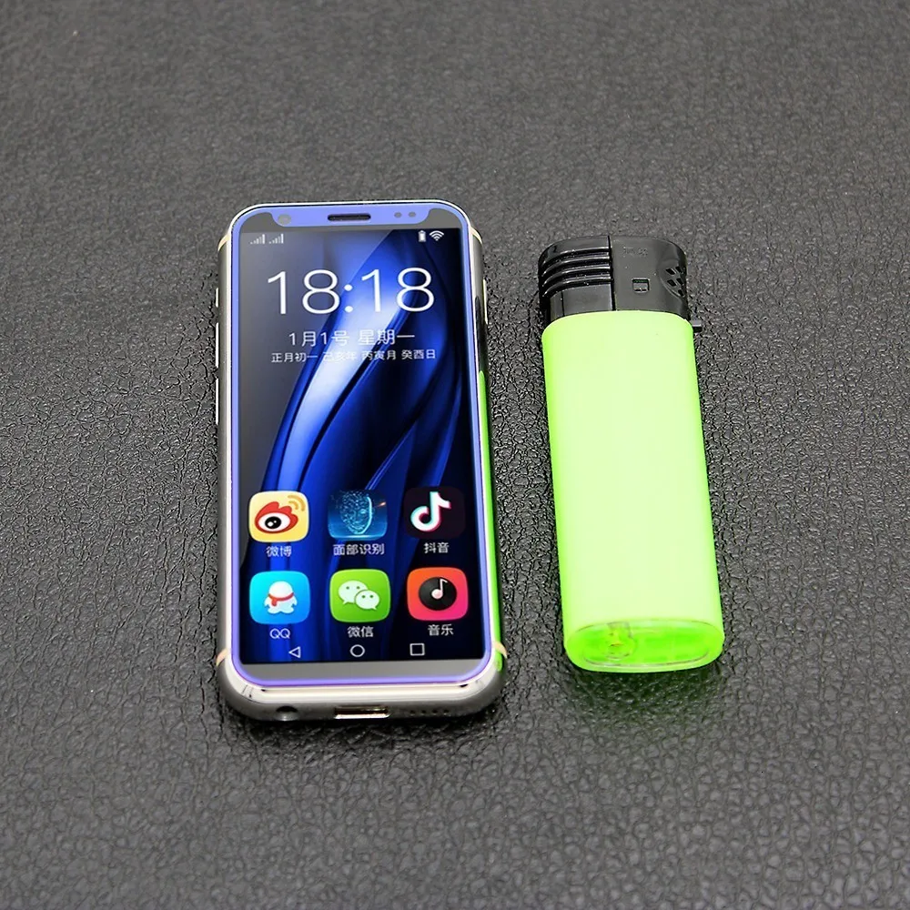 Support Google Play 3 5 small mini mobile phone android 8 1 MTK6739 Quad Core 2GB 5