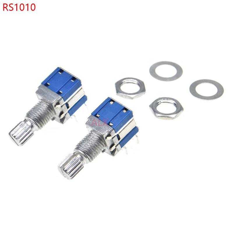 5 Pcs Band Switch Rotary Switch Gear Change Switch 2 Pole 4 Position RS1010 ZT 