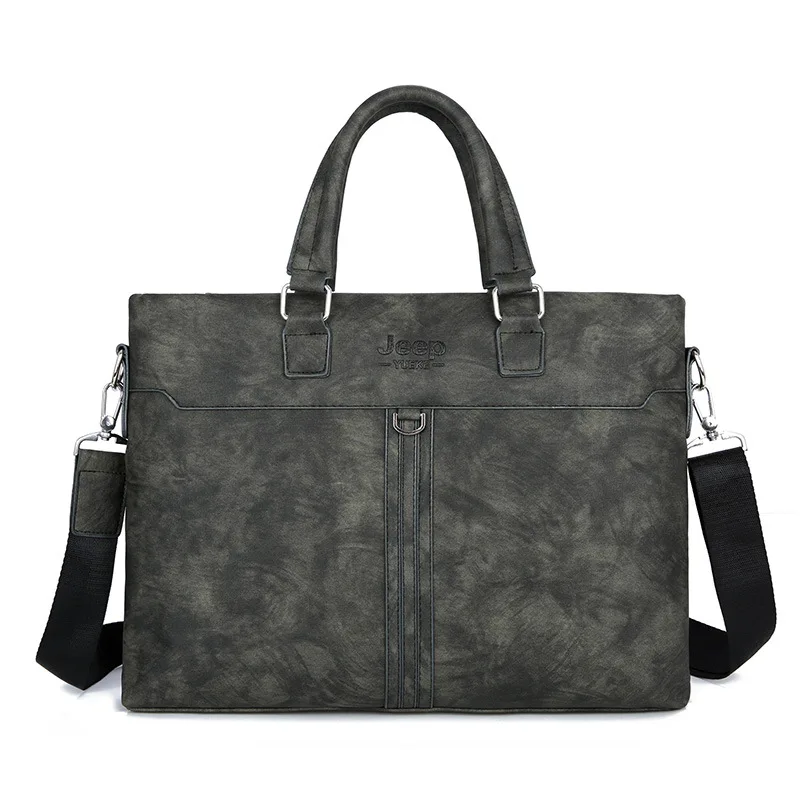 

Versitile Fashion 2018 Summer New Style PU Bag Men Shoulder Business Tablet Laptop Computer Messenger Backpack