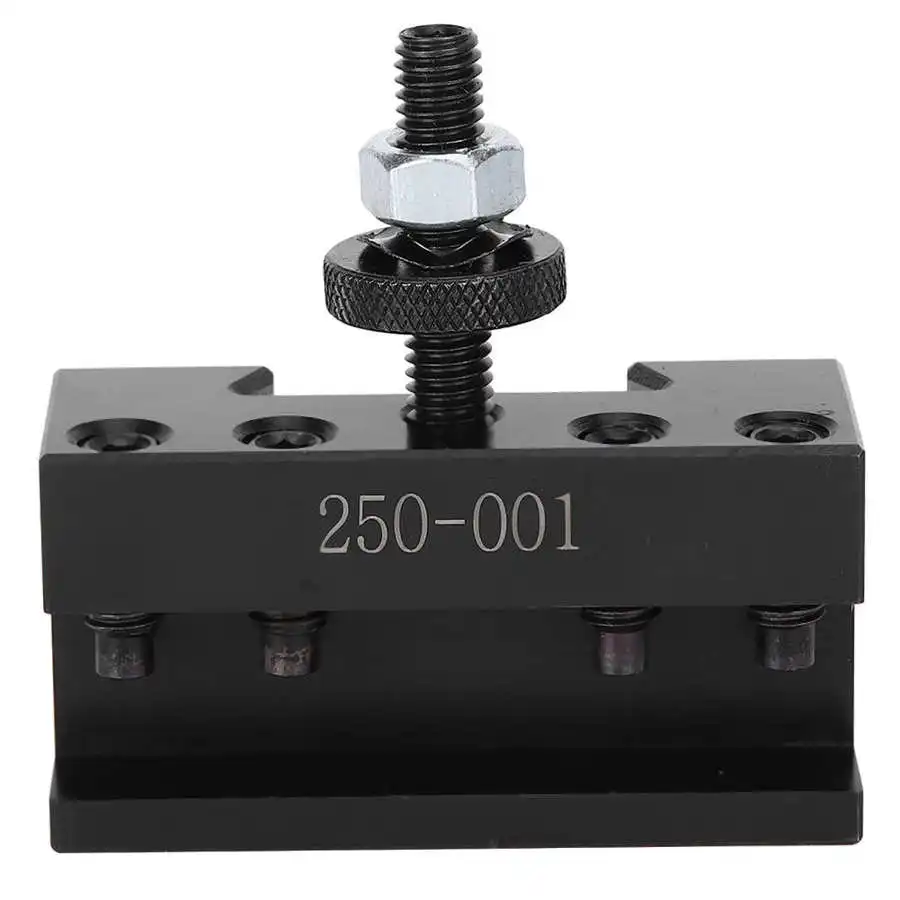 Quick Changing Tool Post High Carbon Steel CNC Turning Lathe Tool Holder Boring Milling Cutter Bracket 250-001/250-002 lathe tool holder,tool holder