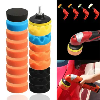 

80mm Polishing Pad Kit Sponge Buffing Polishing Pad Kit For Car Polisher