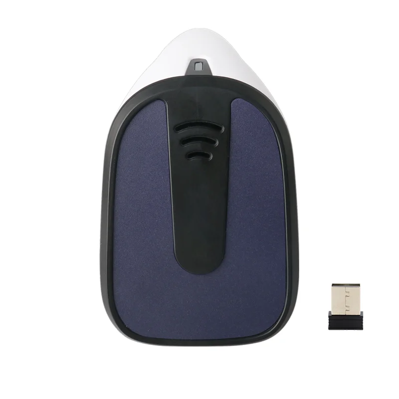 Barcode Scanner Fashion Wireless Red Light Scanner Bar Code QR Scan Gun 1D 2D Fast Recognition With Built In Battery