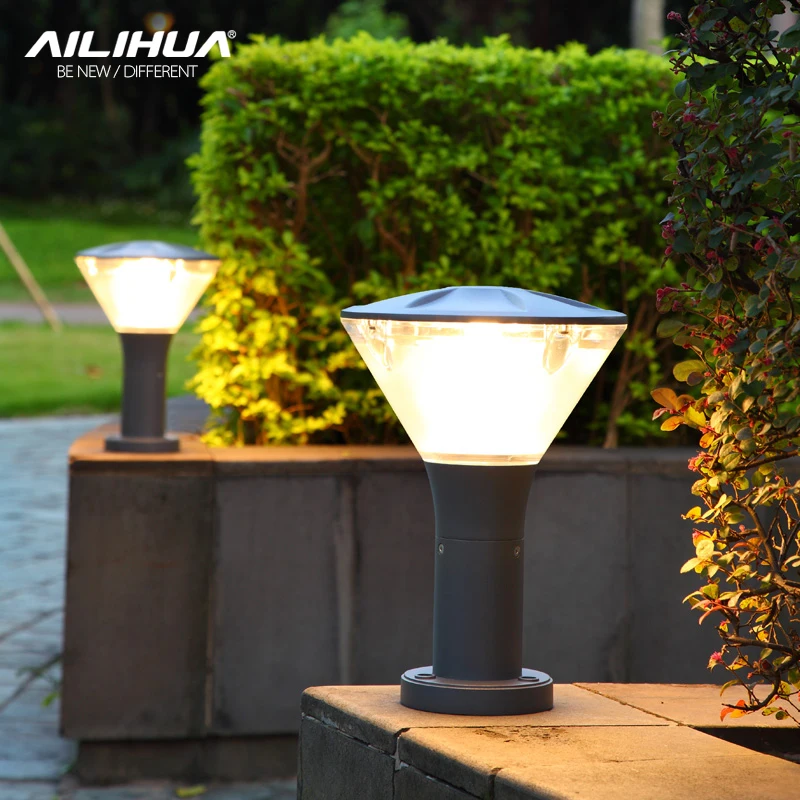 Lawn lamp courtyard landscape lamp outdoor waterproof LED simple outdoor lawn lamp garden villa garden column lamp