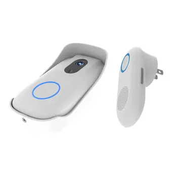 

Smart Wi-fi Photo Doorbell With 7 Music Options And Adjustable Volume Indoor Chime Wifi Low Power Consumption Picture Doorbell