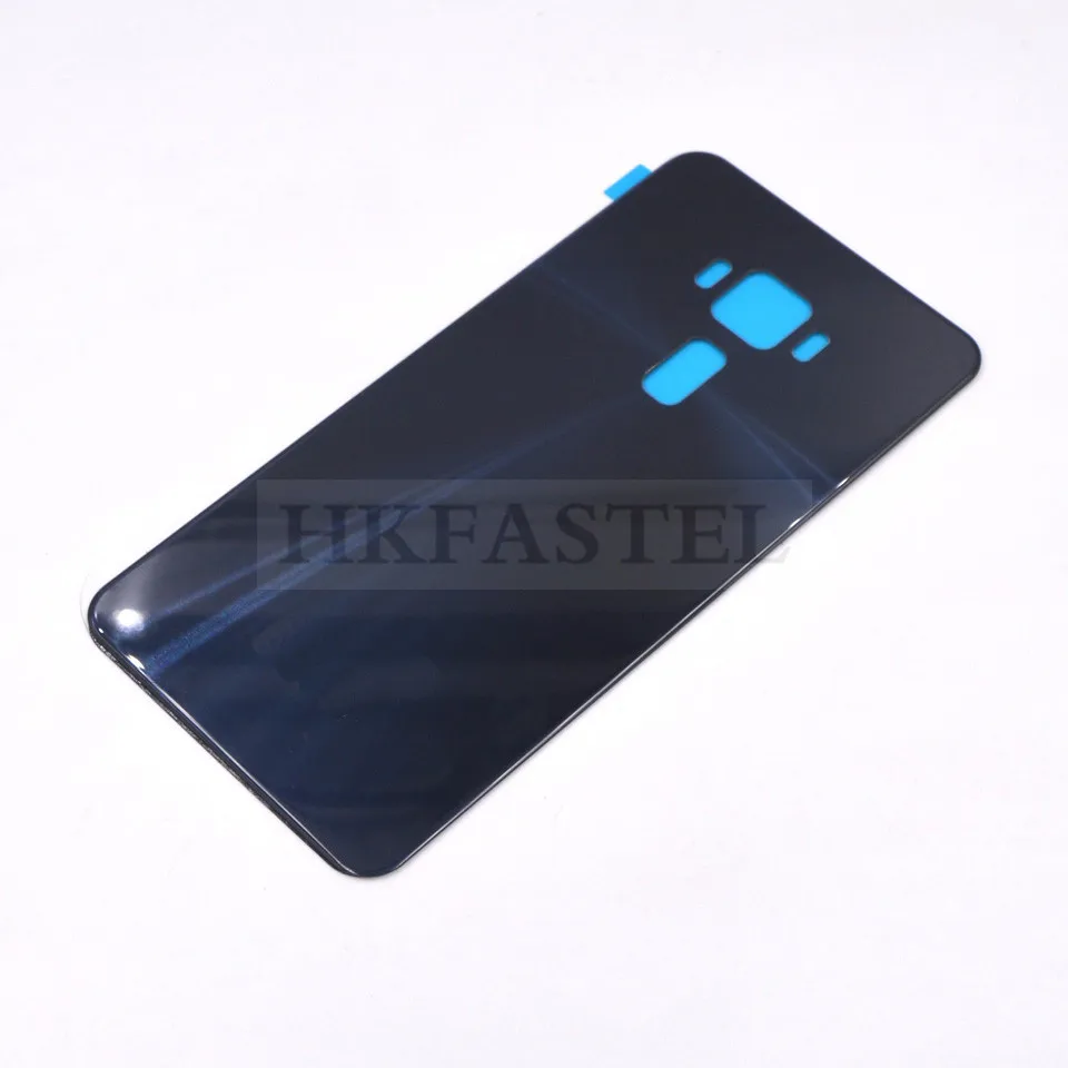 Black Color ZE552KL корпус для Asus Zenfone 3 ZE552KL мобильный телефон задняя крышка батареи Стекло - Цвет: Black Color
