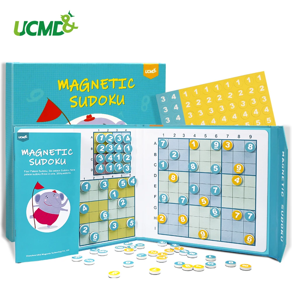 

Magnetic Sudoku Chess Puzzle Board Game Math Number Puzzle Toy Children Educational Toy Parent-Child Toys for Kids Adult Gifts