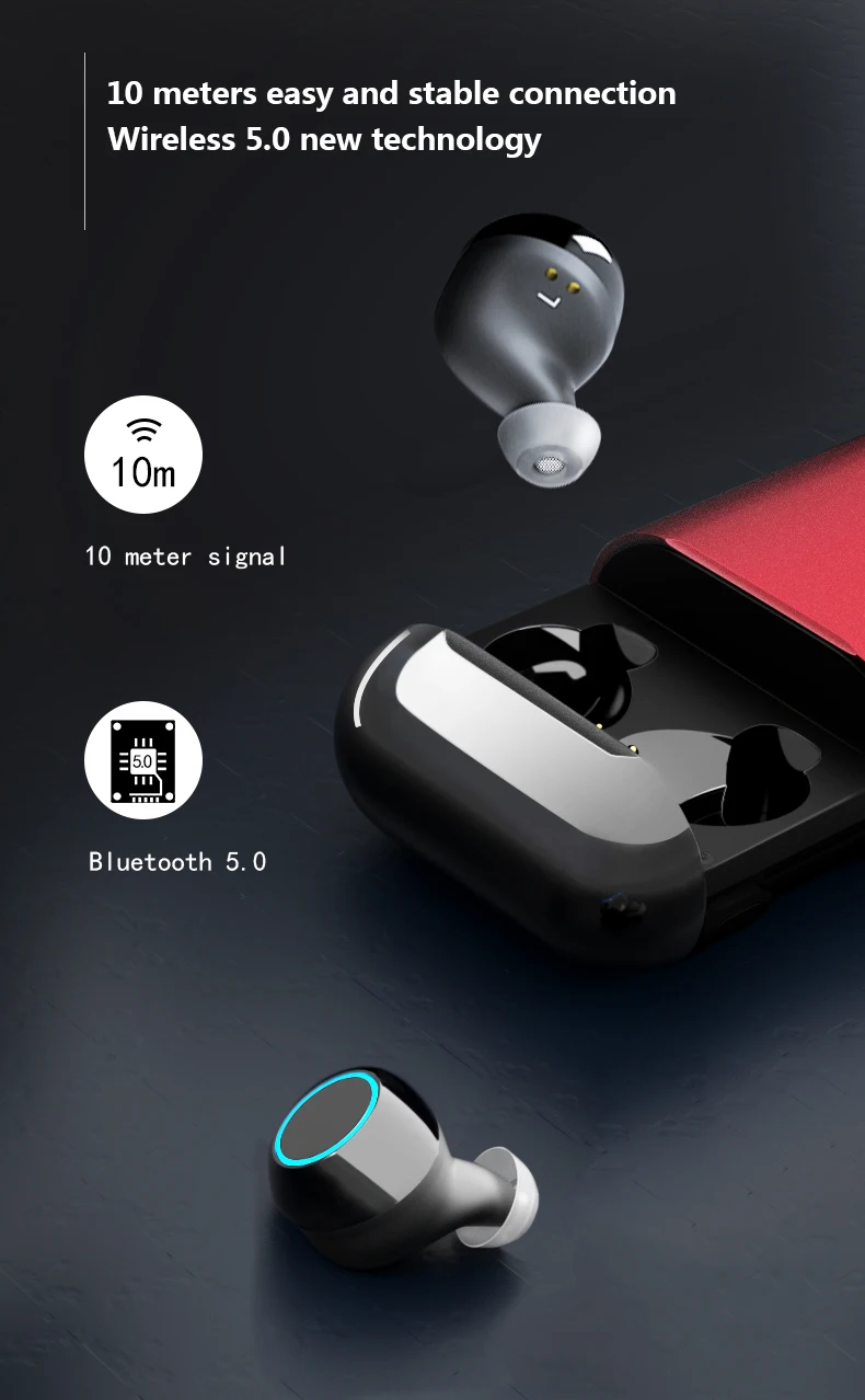 TWS беспроводные Bluetooth наушники для iPhone samsung смартфон мини Bluetooth беспроводные наушники S7
