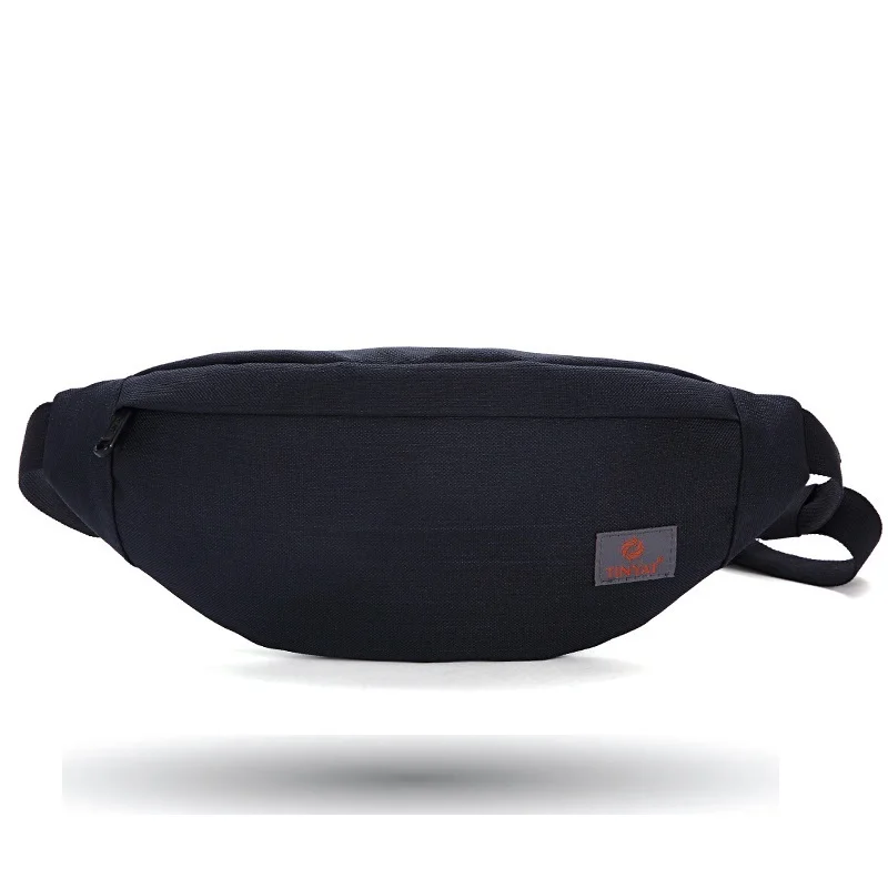 Bag Brand Pouch Belt-Bag Fanny-Packs Bum Canvas Money-Phone Shoulder TINYAT Black Women