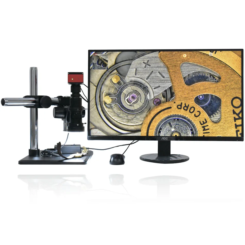 Датчик Sony IMX342 Full HD 4K 1080P электронный видеоизмерительный микроскоп с полным