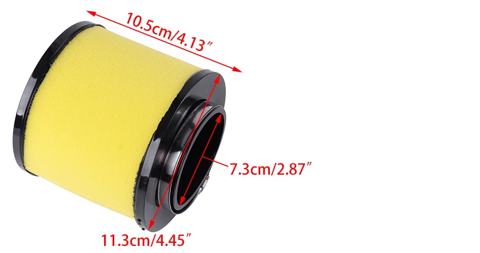 CITALL 5 шт. мотоциклетный воздушный фильтр 17254-HC5-900 Подходит для Honda TRX300 TRX400 TRX450 FOREMAN ATV 4 Wheeler