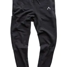 Черные мужские штаны-шаровары для бега, одноцветные, для фитнеса, повседневные, до щиколотки, мужские брюки, весна-осень, уличная одежда для бега, мужская одежда