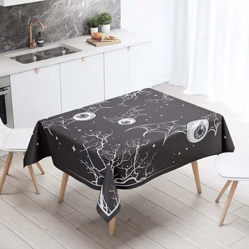 

Hallowmas Series Rectangular Tablecloths 3D Printing Decorative Table Cloth On Dining Table
