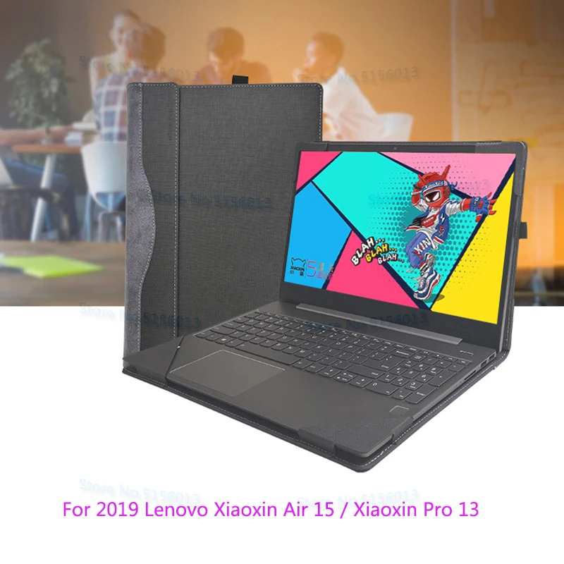 

Laptop Case For 2019 Lenovo Xiaoxin Air 15 Split Portable PU Leather Protective Sleeve Cover For 13.3" Xiaoxin Pro 13 2019 Gifts