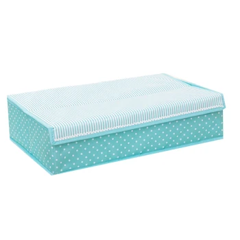 

30 Grid Foldable Underwear Bras Organizer Storage Boxes Scarfs Sock Divider Lidded Closet Boxes Wholesale Accessories Supplies P