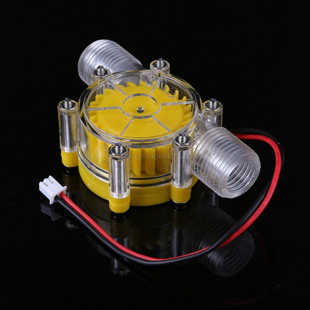 

DC 5V/12V/80V 10W Water Flow Pump Mini Turbine Flow Conversion Hydro Generator O30 19 dropship