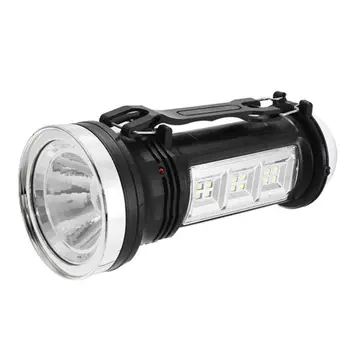 

Solar Power Rechargeable LED Flashlight Outdoor Camping Portable Multi-function Tent Light Lantern Lamp