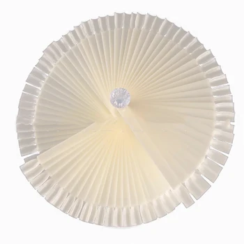 

Nail Art Polish Glue Board Detachable 120 Gel Colors Card Rotating Sticks Practice Fan Rack Display Stand