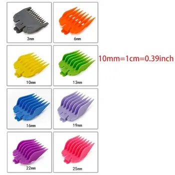 

2020 New 8 Pcs/set Portable Electric Clippers Caliper Limit Comb Oil Head Clipper Combs