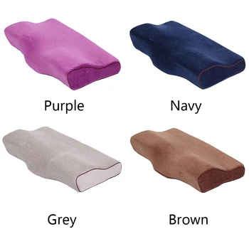 

Neck Protection Therapy Butterfly Shaped Cervical Sleeping Salon Use Memory Foam Pillow Curved Rebound Relieve Eyelash Extension