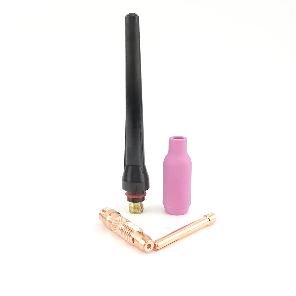 Details about   Alumina Nozzle Long Cap 4pcs WP18 WP17 WP26 TIG Kits Electrode Body Collet Torch 