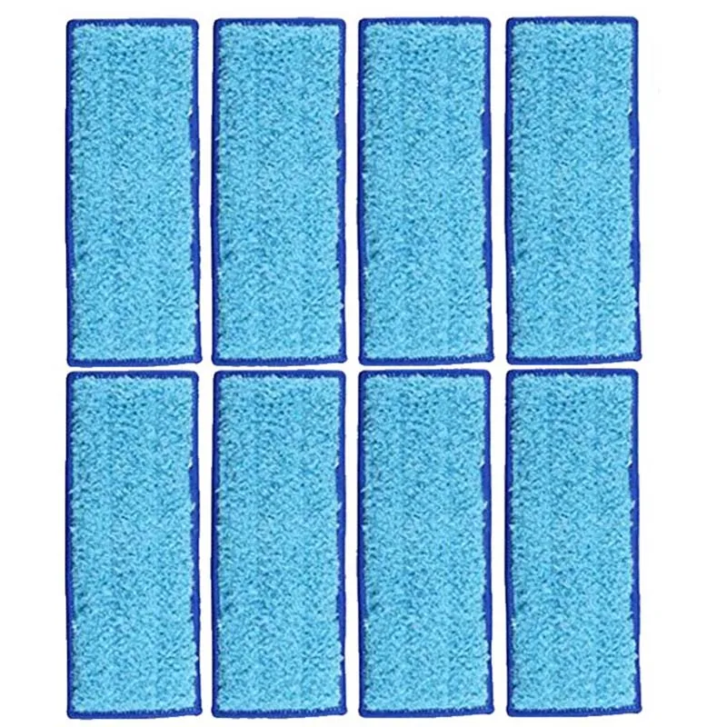 

8 Pack Microfiber Wet Cloth Mopping Pads Washable Reusable Replacement for Irobot Braava Jet 240/241 Cleaner Robot