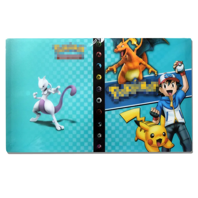 Takara Pokemon Card Album 112 240 карты Пикачу настольная колода игра игрушки PTCG аксессуары карты Коллекция Книга - Цвет: 240 lan xiaozhi