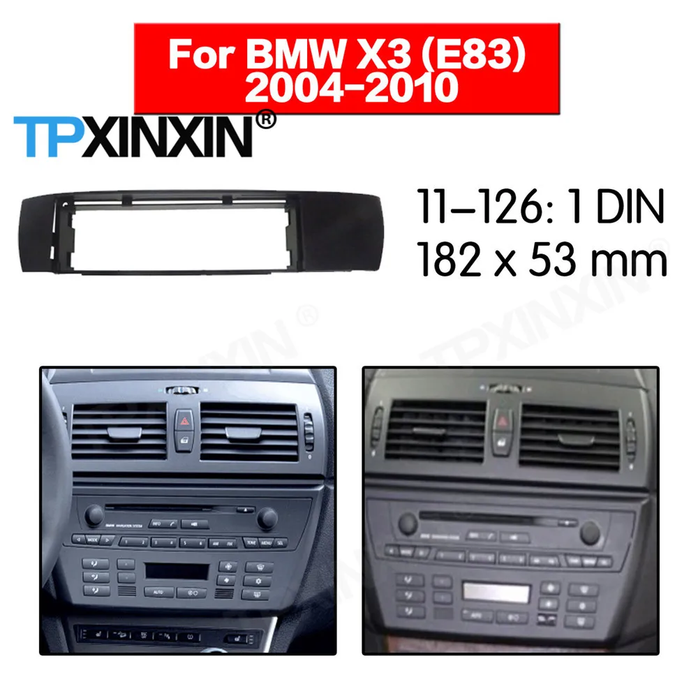 Auto Fenster Formteile Für BMW X3 2004-2010 - Tür Fenster Säulen Abdeckung Schwarz