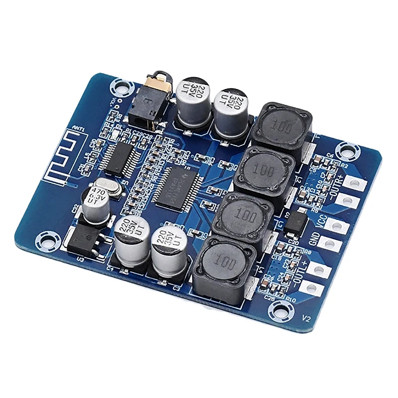 XH M314 TPA3118 2X45W 12V 24V стерео o Bluetooth цифровой Мощность Плата усилителя