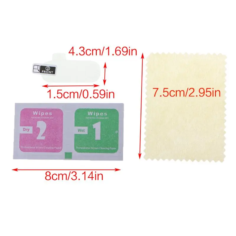 

1Pc Full Cover HD Anti-scratch Screen Protector Sticker For Xiaomi Mi Band 3 4 LX9A