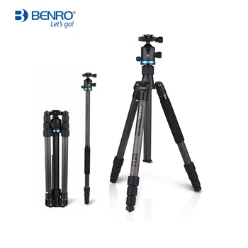 

Benro iF18C+ Tripod Carbon Fiber Portable Reflexed Tripods Monopod For Camera Carrying Bag Max Loading 10kg DHL Free Shipping